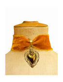 Choker Velours De Soie - Romeo Xl 4 Options