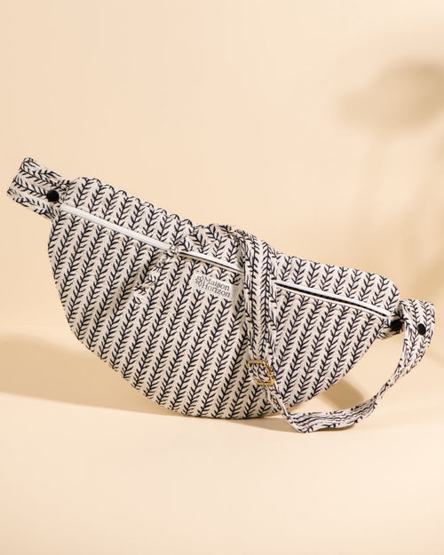 Sac Banane Kimi - Black White