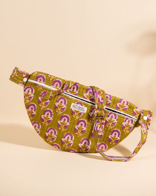Sac Banane Kimi - Kaki Violet