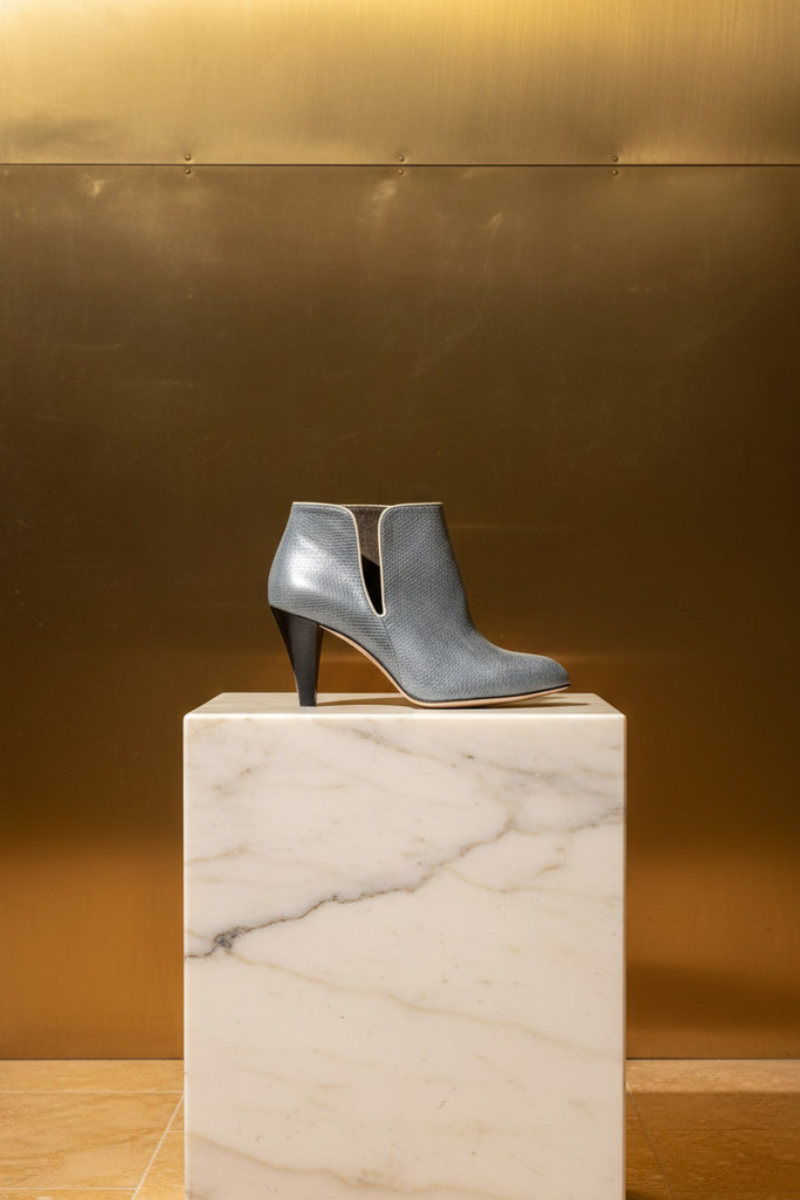 Fifty Five - Imprimé Métal Gris