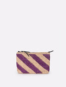 Fiji Violette clutch bag