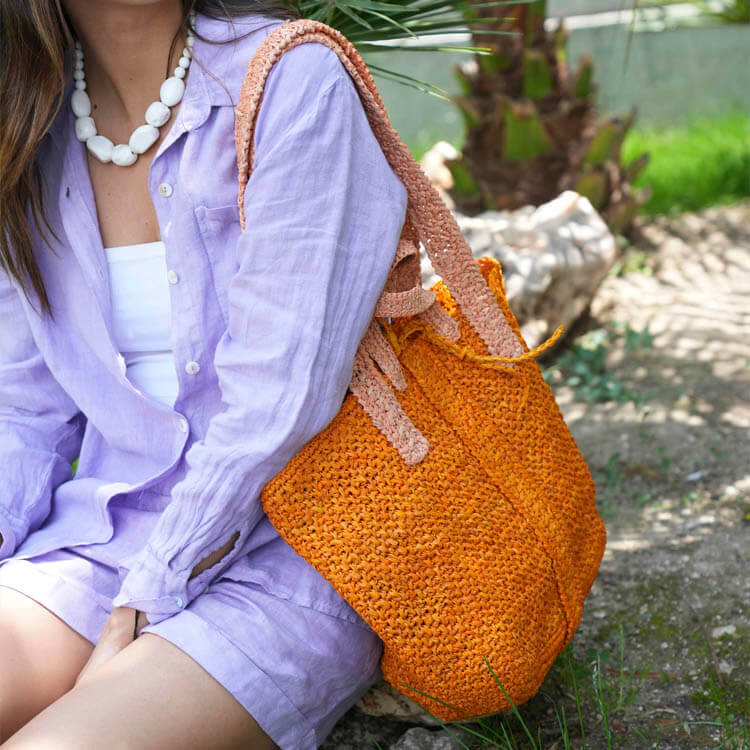 Fiji Shopper Bag Naranja