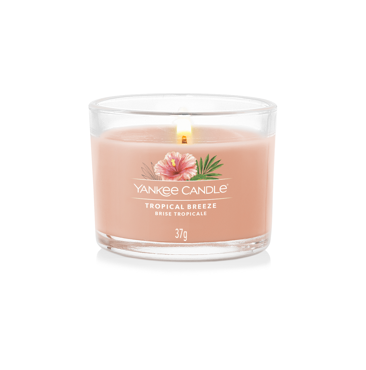 Bougie Votive En Verre - Brise Tropicale