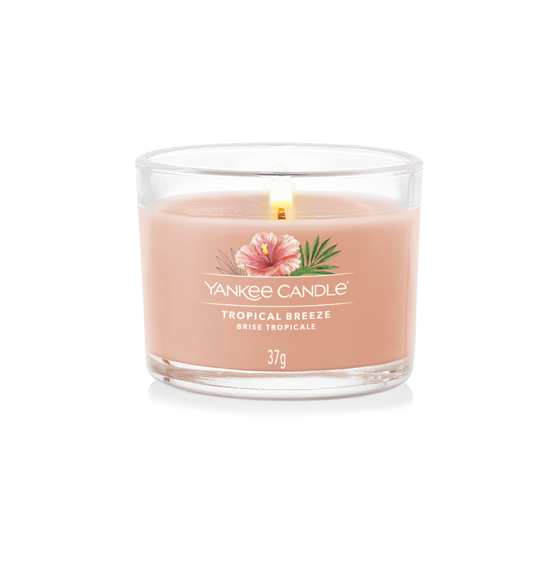 Yankee Candle - Glass Votive Candle - Tropical Breeze