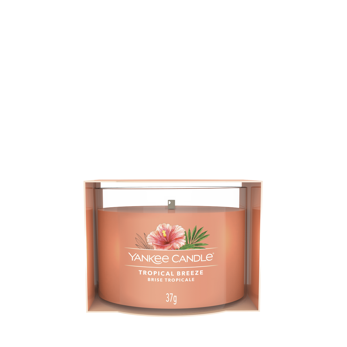 Bougie Votive En Verre - Brise Tropicale