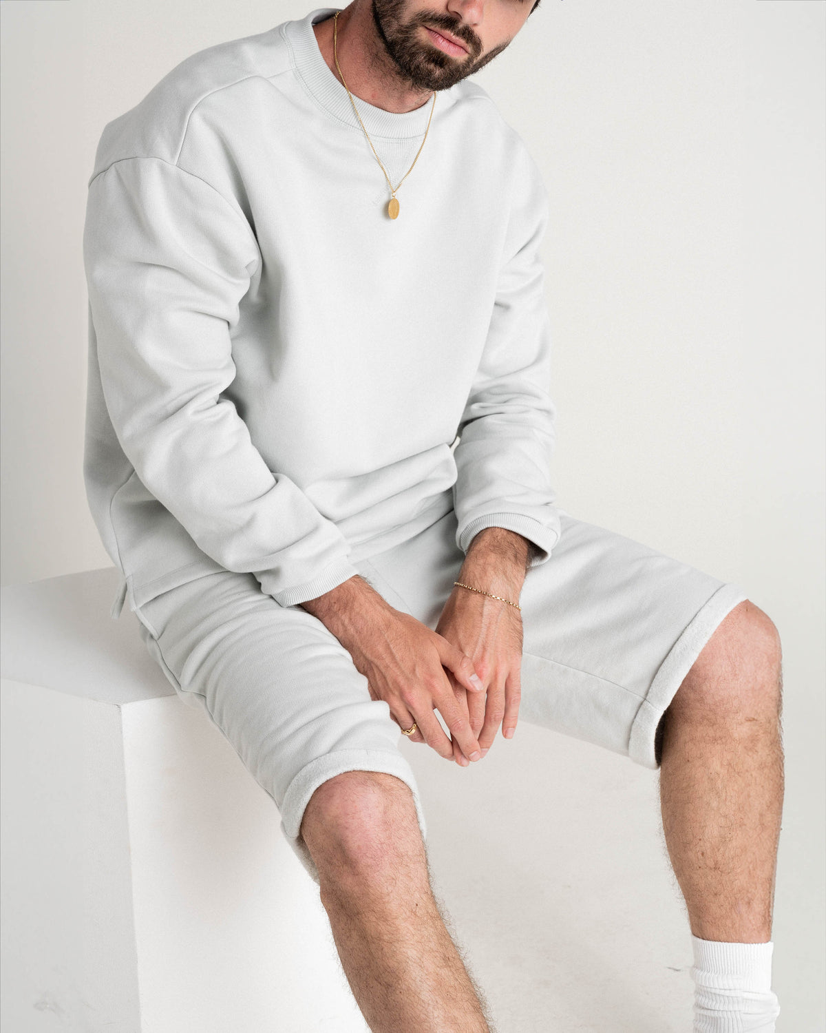 Sweatshirt Finn Light Olive