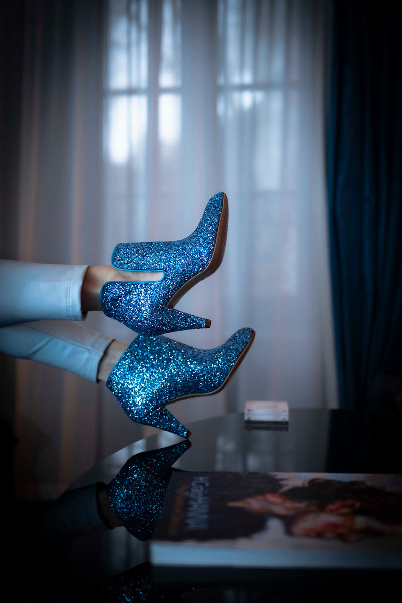 Cincuenta y cinco - Pitufina con purpurina