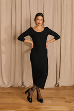 Robe Aliénor Ml - Noir