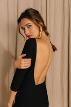 Robe Aliénor Ml - Noir