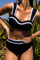 FLAIR BODYSUITS MAILLOT RIM RIMA MADE IN FRANCE DEUX PIECES TAILLE HAUTE DECOLLETE COEUR