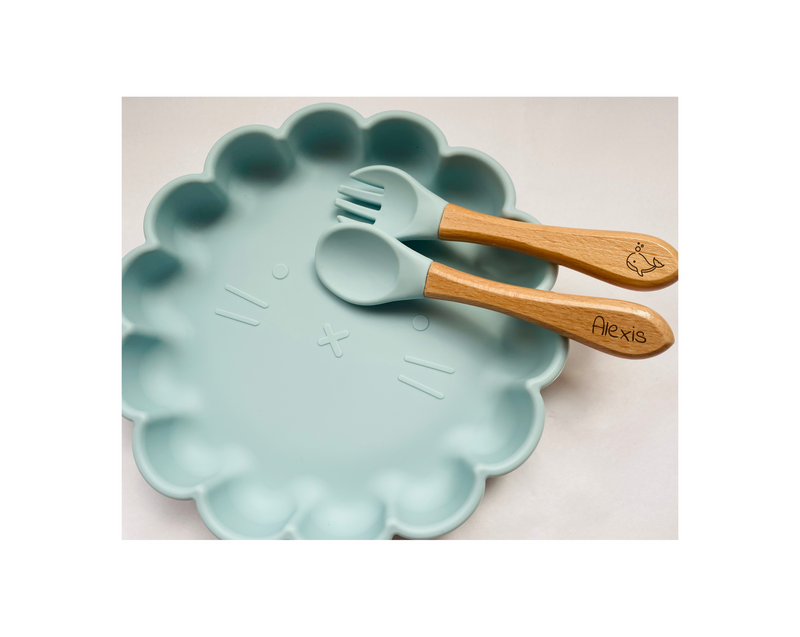 Gaston L’Assiette Lion (Personnalisable)