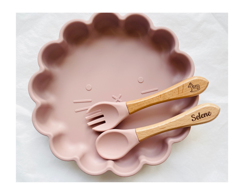 Gaston L’Assiette Lion (Personnalisable)