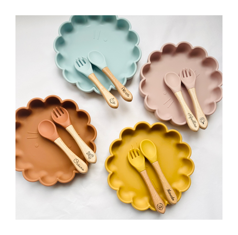 Gaston L’Assiette Lion (Personnalisable)