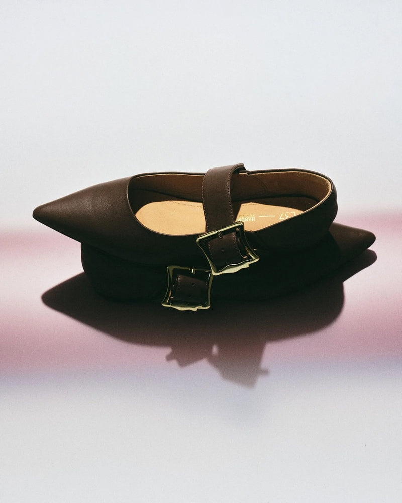 Ballerines About Time - Marron