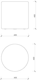 Pouf Folk - Grand - Moss Green