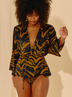 Kimono Hot Tiger manches longues