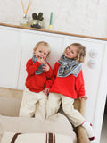 Foulard Adulte Dheli Bleuet