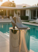 Forty Four - Gray Metal Print