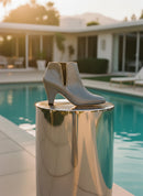 Forty Four - Gray Metal Print