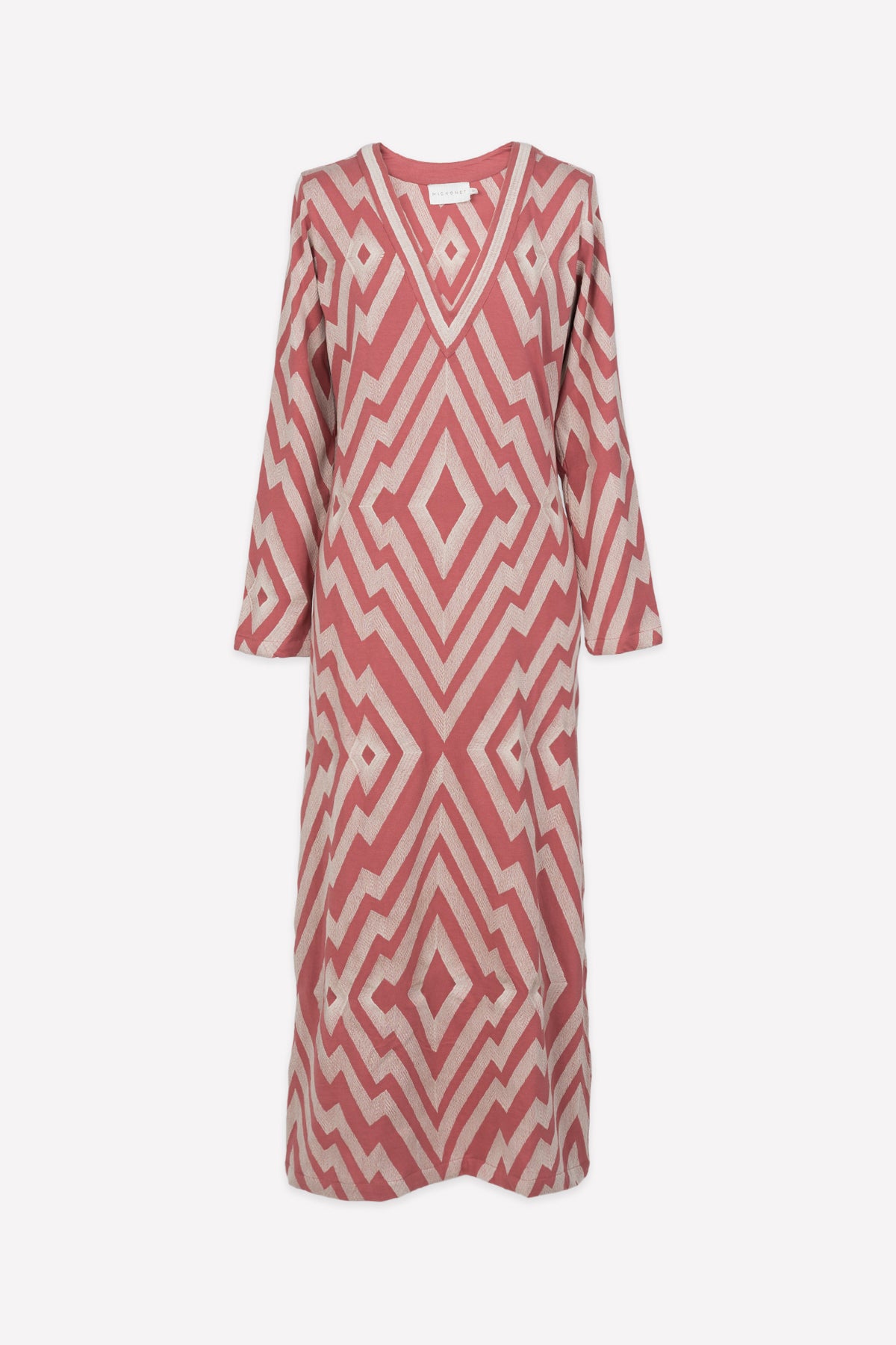 Robe Chevron Nude