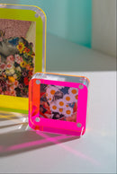 Cadre En Acrylique Avec Fermeture Magnétique - Rose