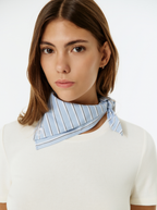 Bandana Blue Stripes
