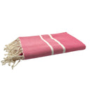 Fouta Chevrons Fuchsia - 100 x 200 cm | Beach Towel