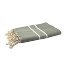 Fouta Chevrons Olive - 100 x 200 cm | Beach Towel