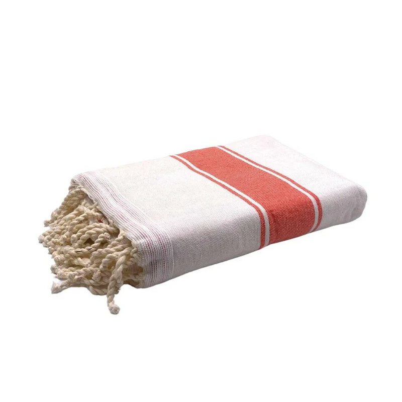 Fouta Eponge Cyclades Mandarine - 100 x 200 cm | Towel