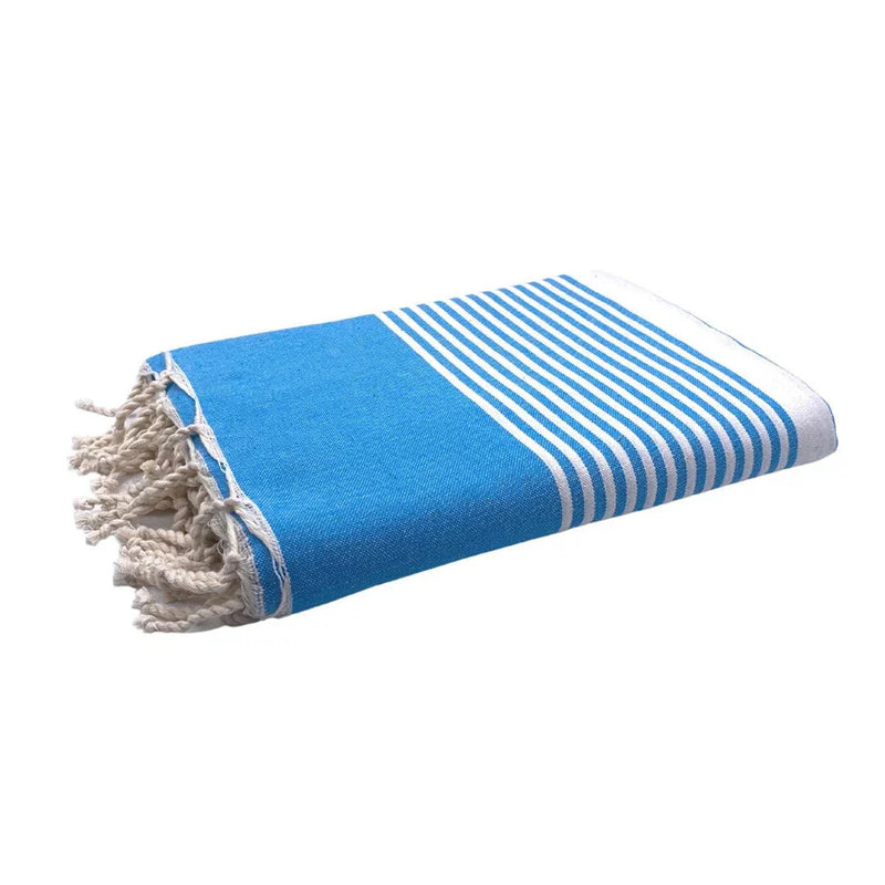 Fouta XXL Arthur Turquoise - 200 x 300 cm | Large Beach Towel | Sofa Throw