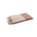 Fouta Nid d'Abeille Rose poudré - 100 x 200 cm | Beach Towel