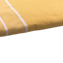 Fouta Chevrons Mustard Yellow - 100 x 200 cm | Beach Towel