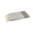 Fouta Nid d'Abeille Taupe - 100 x 200 cm | Beach Towel