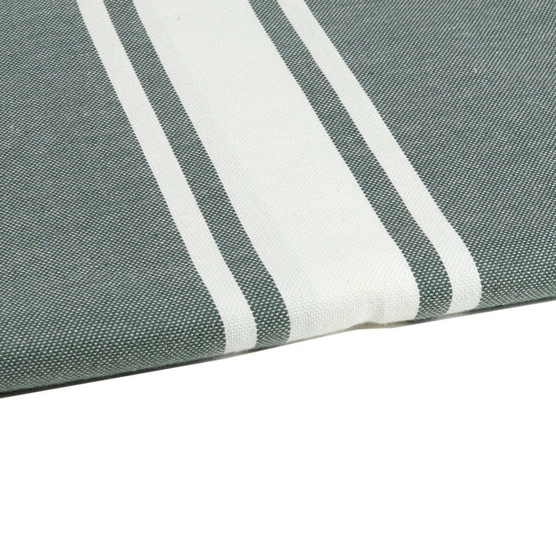 Fouta Tissage Plat Olive - 100 x 200 cm | Beach Towel