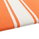 Fouta Tissage Plat Orange - 100 x 200 cm | Beach Towel