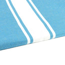 Fouta Tissage Plat Turquoise - 100 x 200 cm | Beach Towel