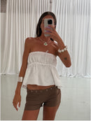 Camila Top/Falda - Crema