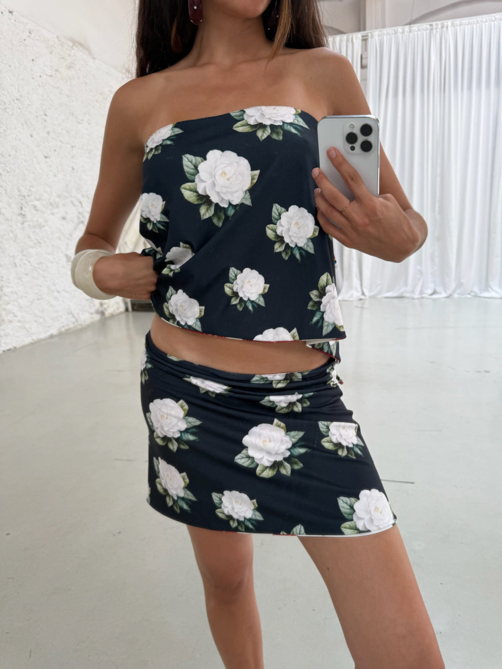 Top/Jupe Tango Réversible