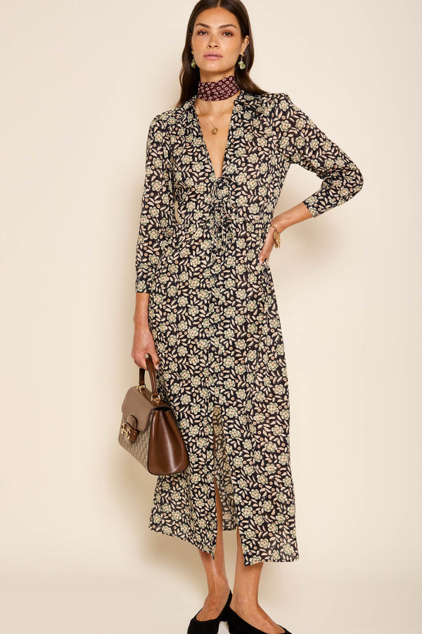 Vestido Franchi Clavel Oliva