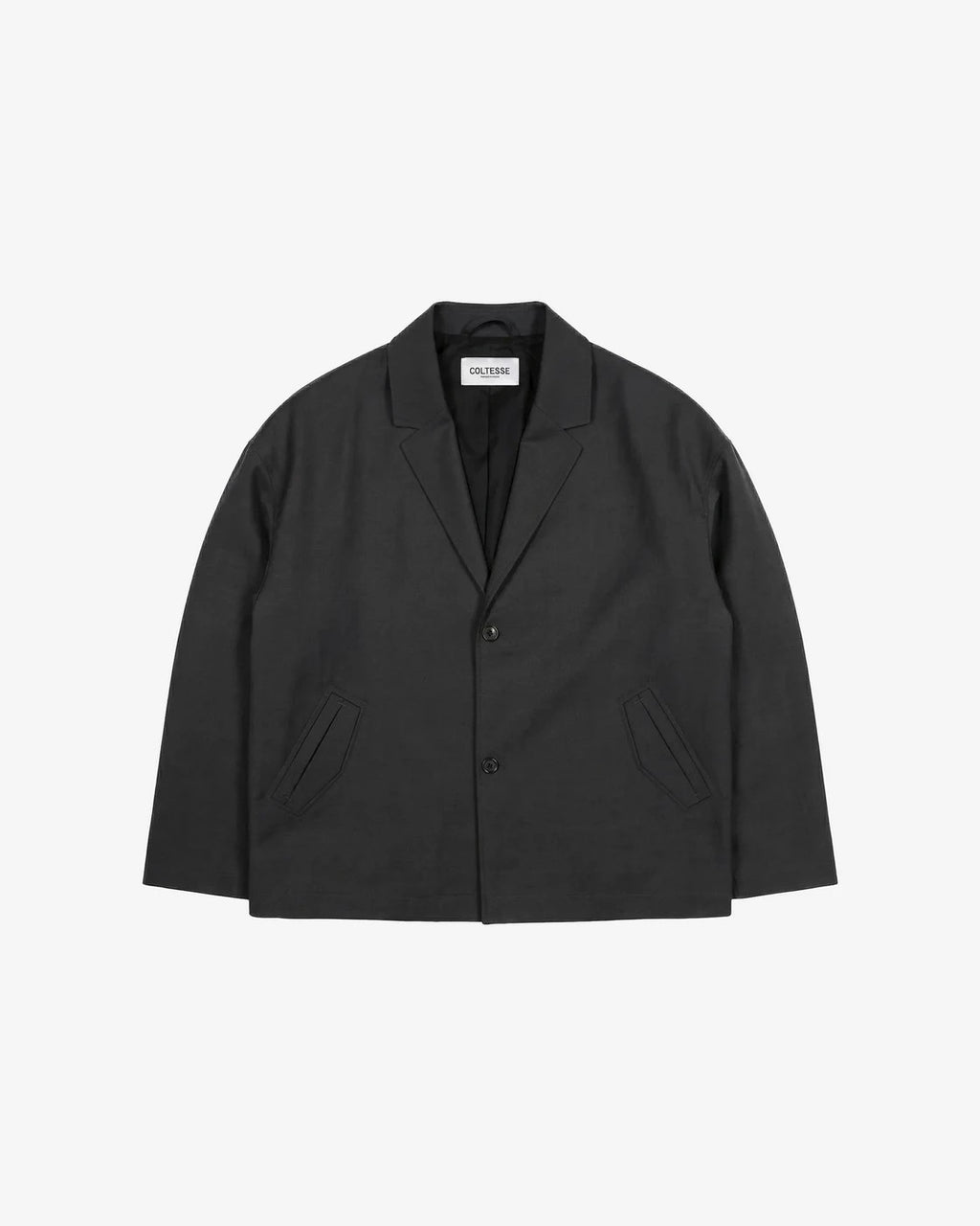 Coltesse - Blazer En Laine Dark Grey