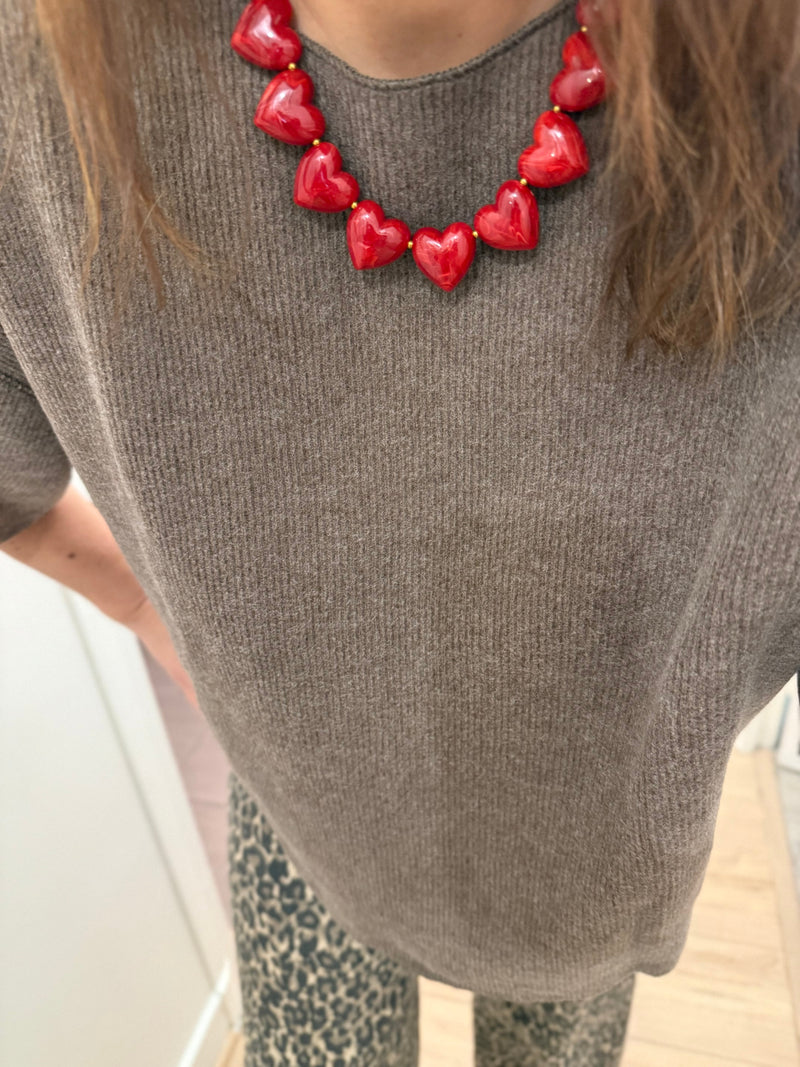Collier Corazones