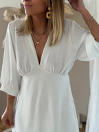 White Maloa Dress