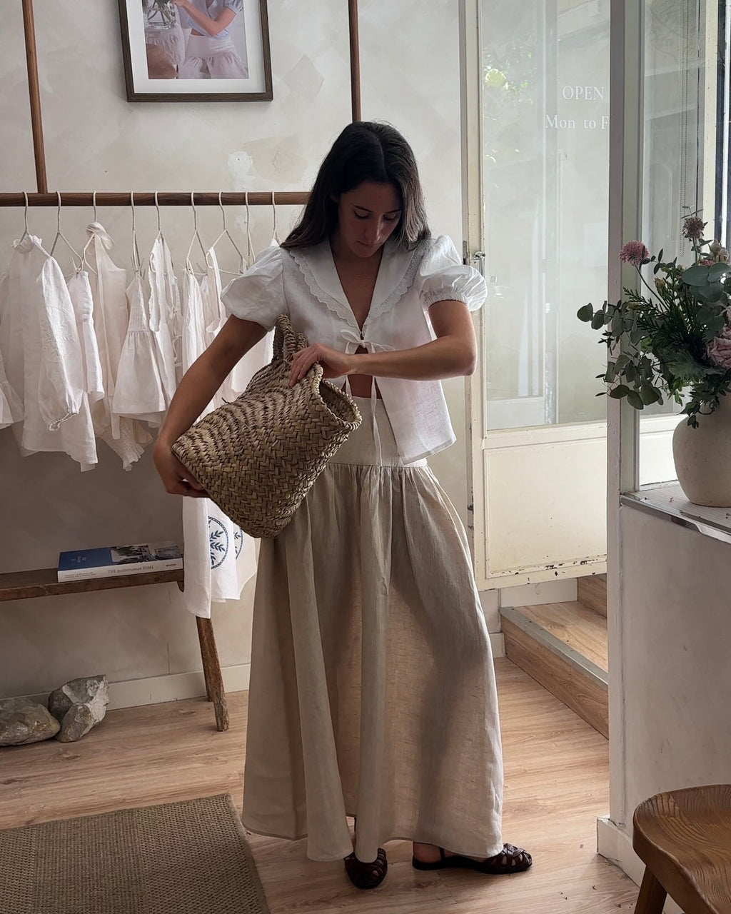 Kate Skirt Stone
