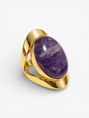 Anillo amatista