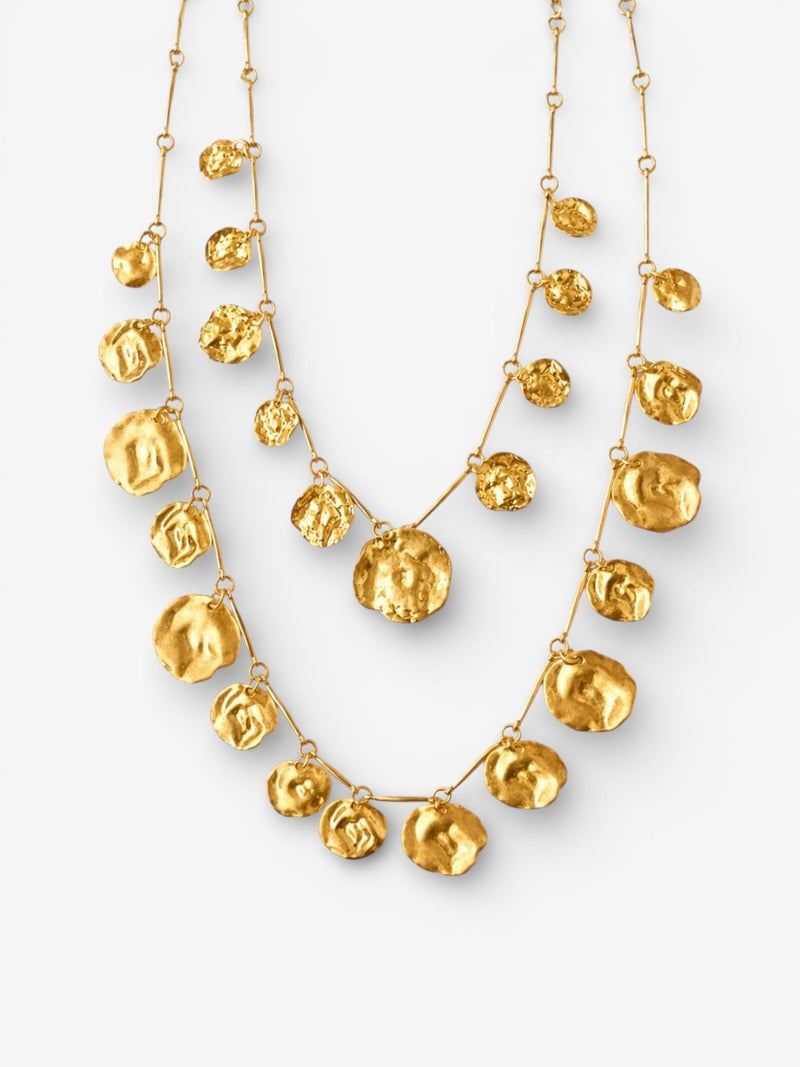 Double Satlite Necklace