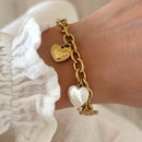 Bracelet "Roma" acier-Bracelets-Instants Plaisirs • Bijoux-Instants Plaisirs | Bijoux