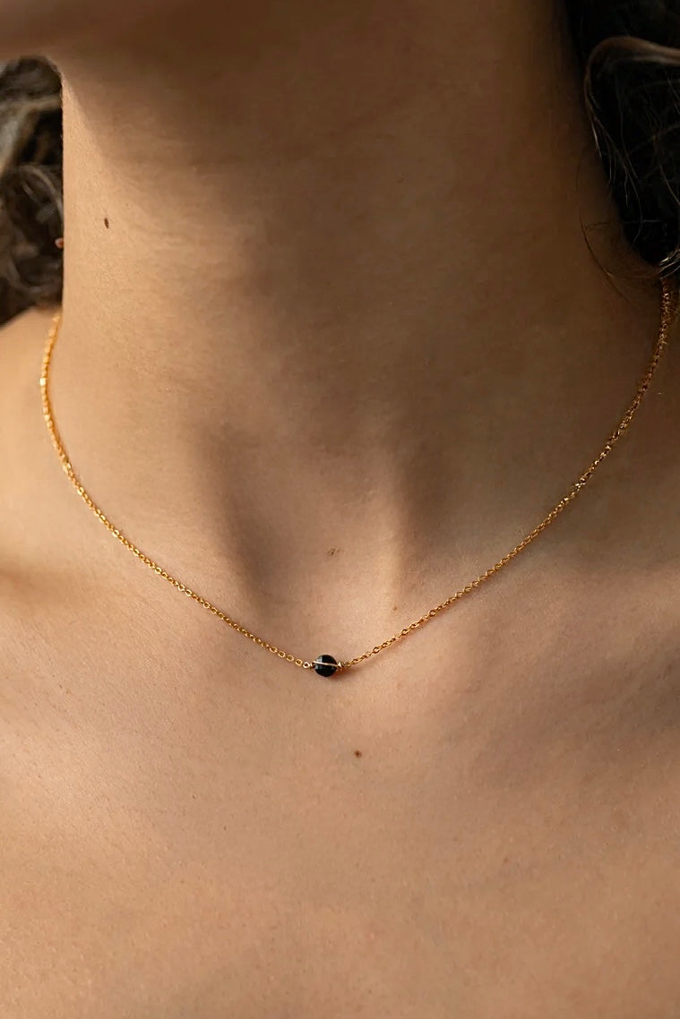 Collar Stella - Espinela - Oro