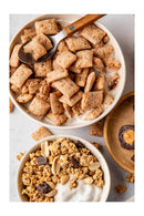 La marque Funkie revisite les incontournables du petit-déjeuner avec zéro ingrédient bizarre et surtout c'est délicieux. Des céréales fourrées, au granola, les produits sont clean et gourmands.