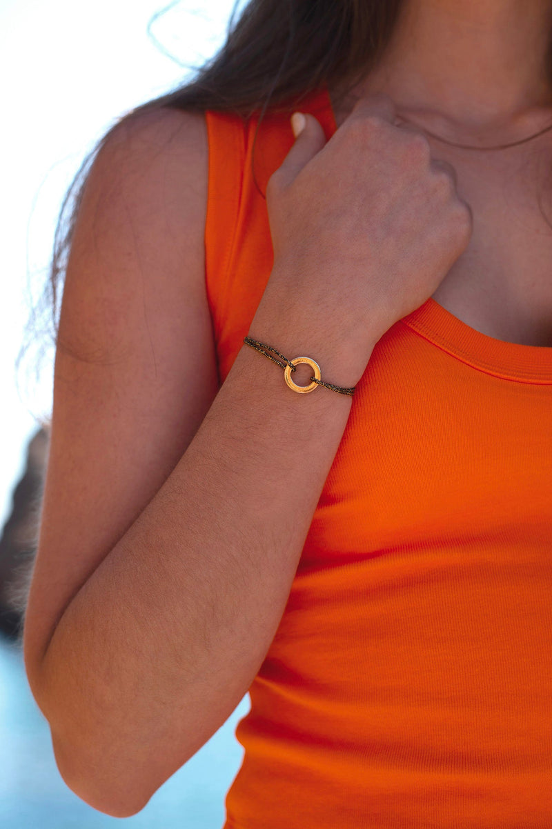 Bracelet Fusion - Or Noir