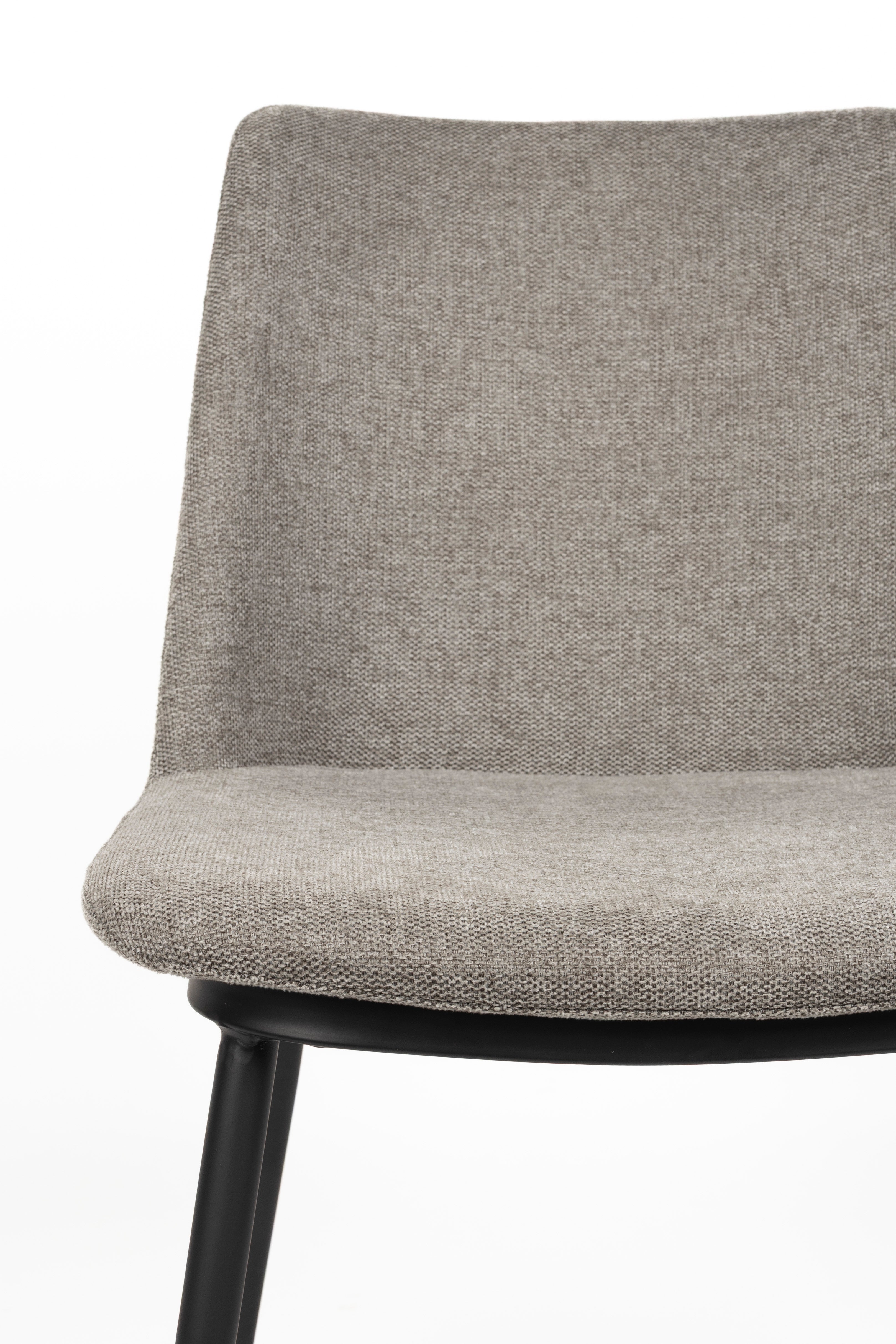 Lionel - Dining Room Chair - Fabric - Light Gray